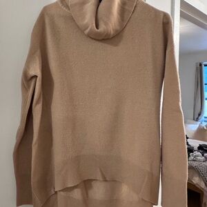 Primark Pink / Tan Turtleneck Sweater